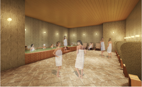 女性用浴室（サウナ・水風呂あり）